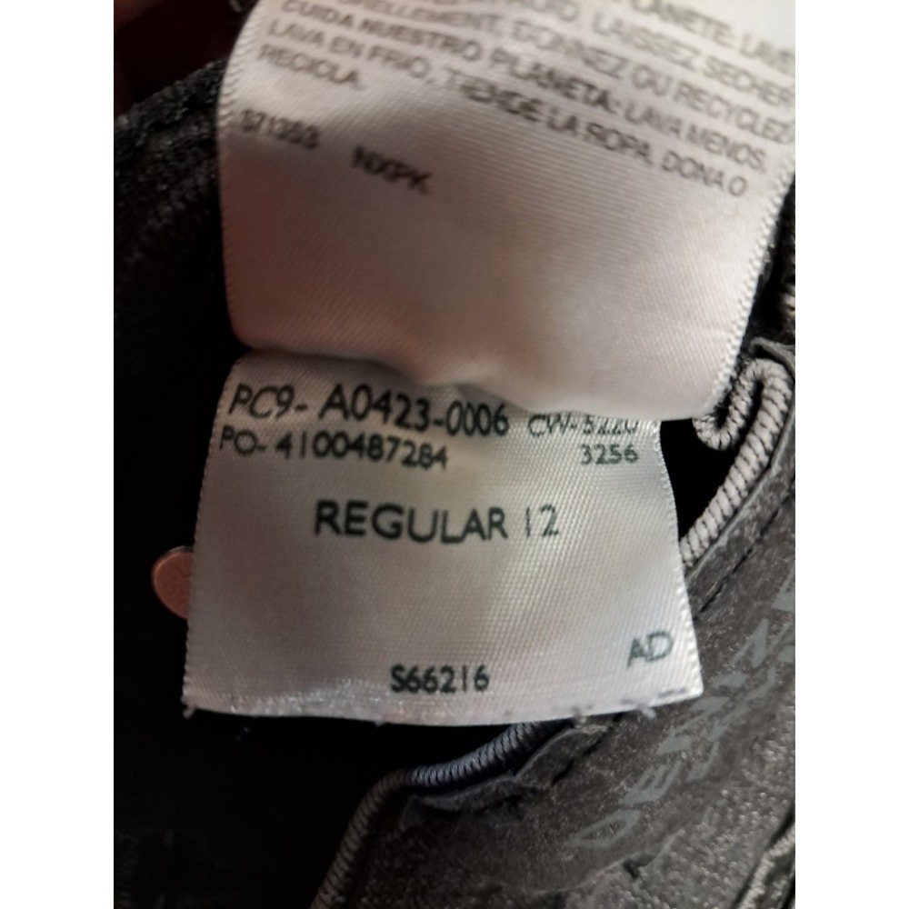 Boys Denizen Distressed Black Wash Jeans By Levis- Size 12 Regular - Picture 6 of 8